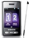 Best available price of Samsung D980 in Latvia