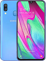 Best available price of Samsung Galaxy A40 in Latvia