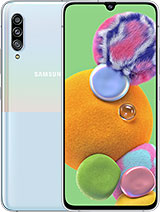 Best available price of Samsung Galaxy A90 5G in Latvia